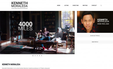 kennethmoraleda.com screenshot