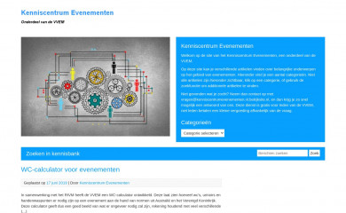kenniscentrumevenementen.nl screenshot