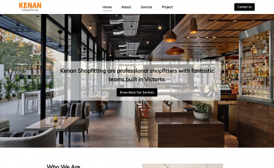 kenanshopfitting.com.au screenshot