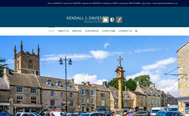 kendallanddavies.co.uk screenshot