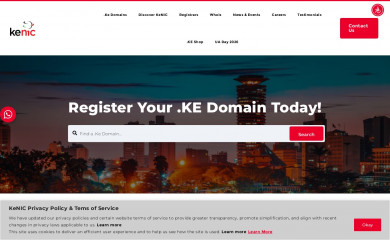 kenic.or.ke screenshot