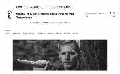 kenjutsu-warszawa.pl screenshot