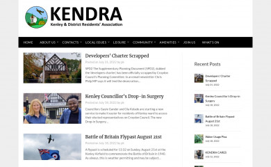kenleyra.org.uk screenshot
