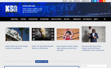 kentuckysportsradio.com screenshot