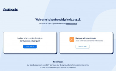 kentwestdyslexia.org.uk screenshot