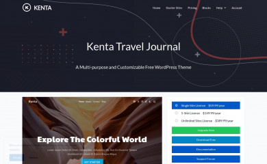 Kenta Travel Journal screenshot