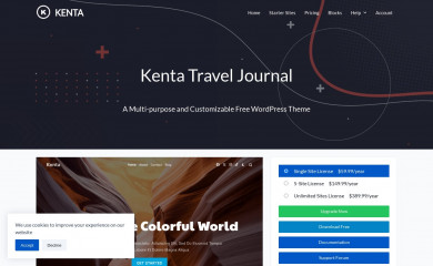Kenta Travel Journal screenshot