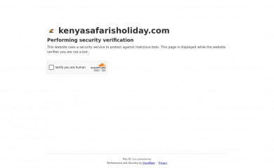 kenyasafarisholiday.com screenshot