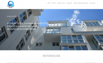 kepkeretezes-miskolc-glassgo.hu screenshot