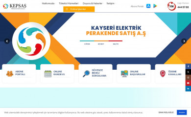 kepsas.com.tr screenshot