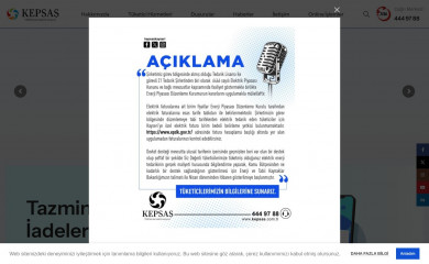 kepsas.com.tr screenshot