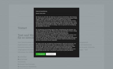 kernigtextservice.de screenshot