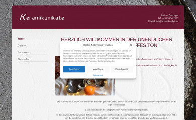 keramikunikate.at screenshot