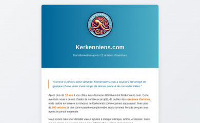kerkenniens.com screenshot