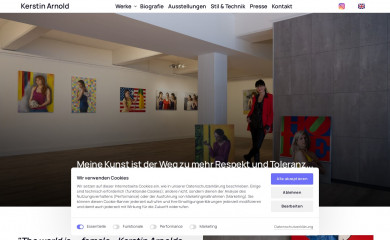 kerstin-arnold.com screenshot