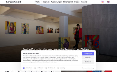 kerstin-arnold.com screenshot