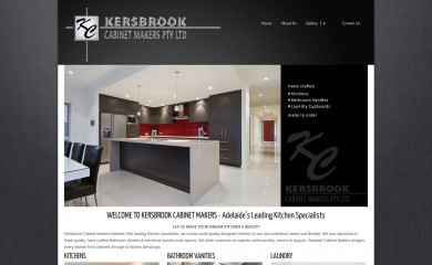 kersbrookcabinetmakers.com.au screenshot