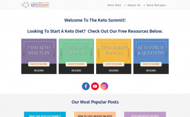 ketosummit.com screenshot