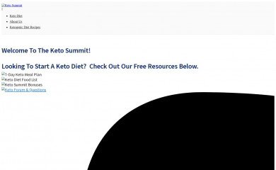 ketosummit.com screenshot