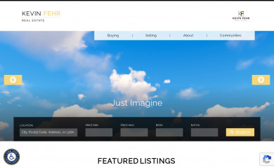 kevinfehr.com screenshot
