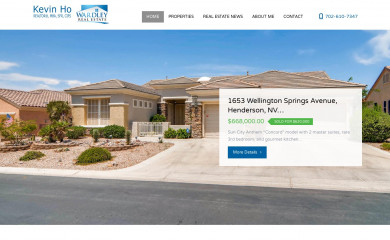kevinhorealtor.com screenshot