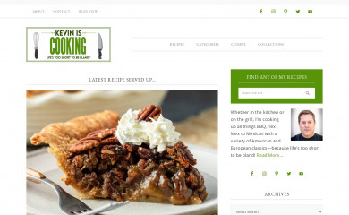 keviniscooking.com screenshot