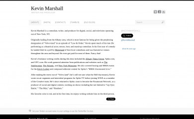 kevinmarshallonline.com screenshot