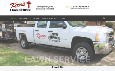 kevinslawncare.com screenshot
