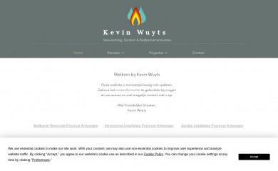 kevinw.be screenshot