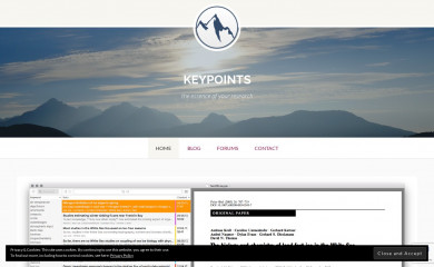 keypointsapp.net screenshot