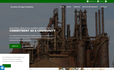 keystonesavingsfoundation.org screenshot