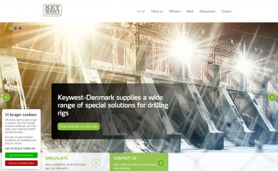keywest-denmark.com screenshot