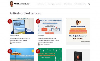 keziayamamoto.com screenshot