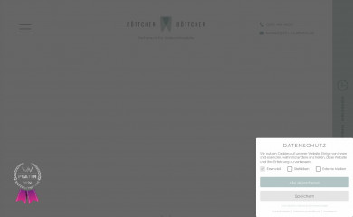 kfo-boettcher.de screenshot