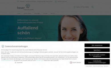 kfo-heuer.de screenshot