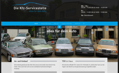 kfz-servicestelle.de screenshot