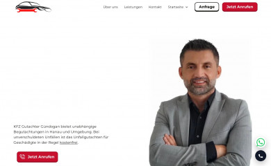 kfzgutachter-guendogan.de screenshot