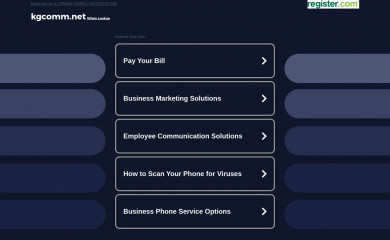 kgcomm.net screenshot