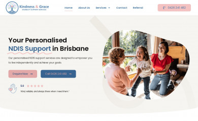 kgdisabilitysupportservices.com.au screenshot