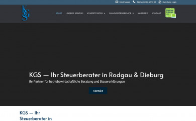 kgs-steuerberater.de screenshot