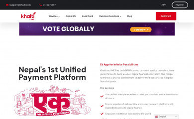 khalti.com screenshot