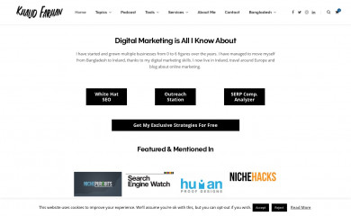 khalidfarhan.com screenshot
