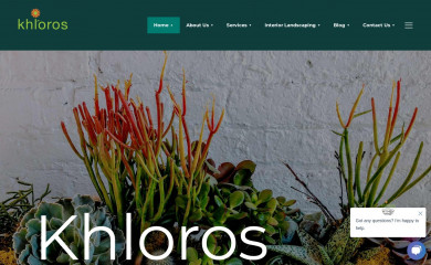 khlorosplants.com screenshot