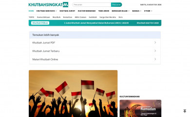 khutbahsingkat.com screenshot