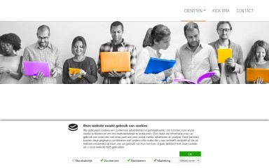 http://kick-reclame.nl screenshot