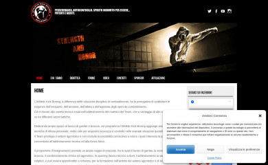kickboxingsalerno.it screenshot