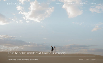 kianacorriveau.com screenshot