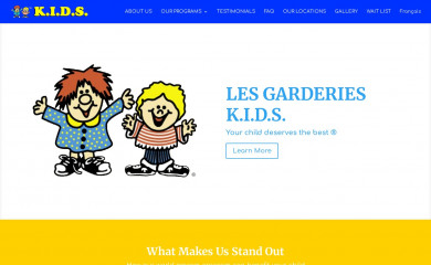 kids-dc.com screenshot