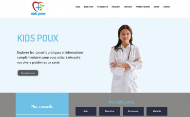 kids-poux.com screenshot
