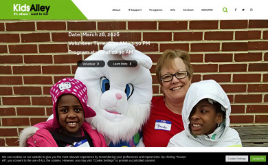 kidsalley.org screenshot